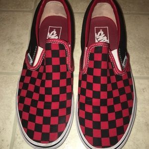 Vans Slip On Sneakers - Checkered